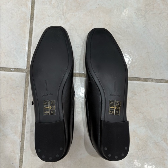 Dolce Vita Aileen black leather Mary Jane flats - Picture 6 of 9